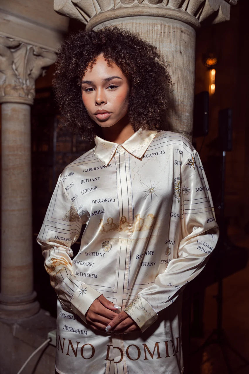 YESUGOD - Jesus Walks - Silk Shirt